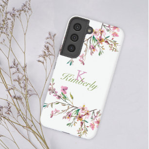 Coque Samsung Galaxy Fleur de fleurs de cerisier rose