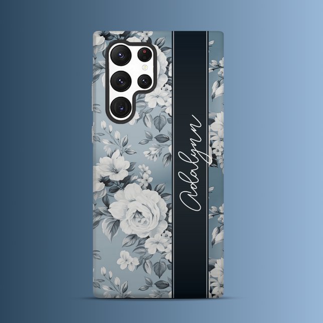 Coque Samsung Galaxy Fleur de Minuit  (Créateur téléchargé)