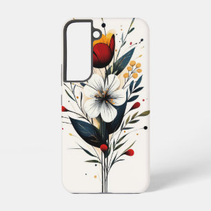 Coque Samsung Galaxy Fleur de saphir