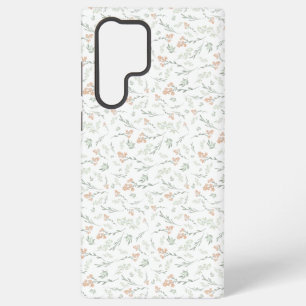 Coque Samsung Galaxy Fleur de sauvage aquarelle sauge Floral