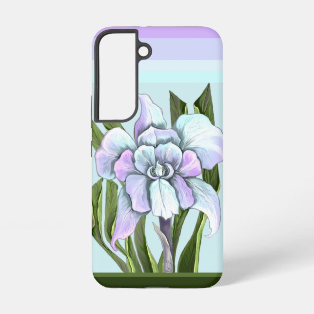 Coque Samsung Galaxy Fleur de Smeraldo (Verso)