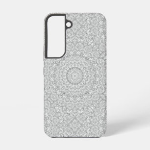 Coque Samsung Galaxy Fleur Mandalal_MG_2221 NoirNBlanc