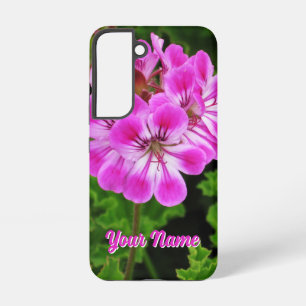 Coque Samsung Galaxy Fleur rose -