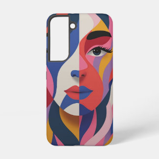 Coque Samsung Galaxy Fleur rouge
