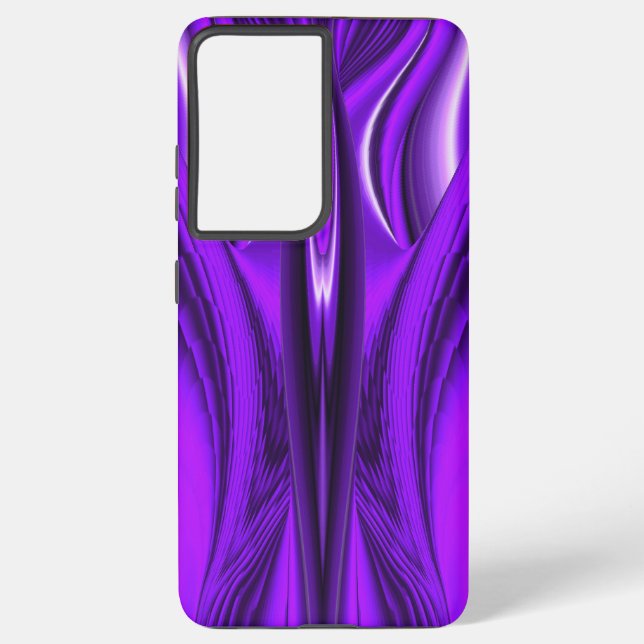 Coque Samsung Galaxy Fleur violet Rainbow Dreams Angel Wings (Verso)