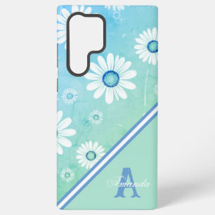 Coque Samsung Galaxy Fleurs de marguerite : Modèle floral minimaliste