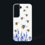 Coque Samsung Galaxy Fleurs et abeilles volantes Samsung Galaxy Coques<br><div class="desc">Samsung Galaxy Coques ou coques iphone avec de belles fleurs de printemps et abeilles Voler - Dessin Nature Sweet Honey Bee - ou Choisissez / Ajouter votre texte favori / Couleur - Faites votre cadeau unique - Redimensionnez et déplacez ou ajoutez des éléments / image avec l'outil de personnalisation! Dessin...</div>