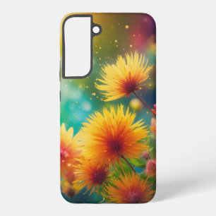 Coque Samsung Galaxy Fleurs lumineuses vibrantes