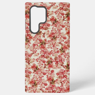 Coque Samsung Galaxy Fleurs roses vintage
