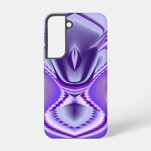 Coque Samsung Galaxy Fleurs Violettes Rêves Arc-en-ciel