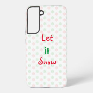 Coque Samsung Galaxy flocon de neige de Noël