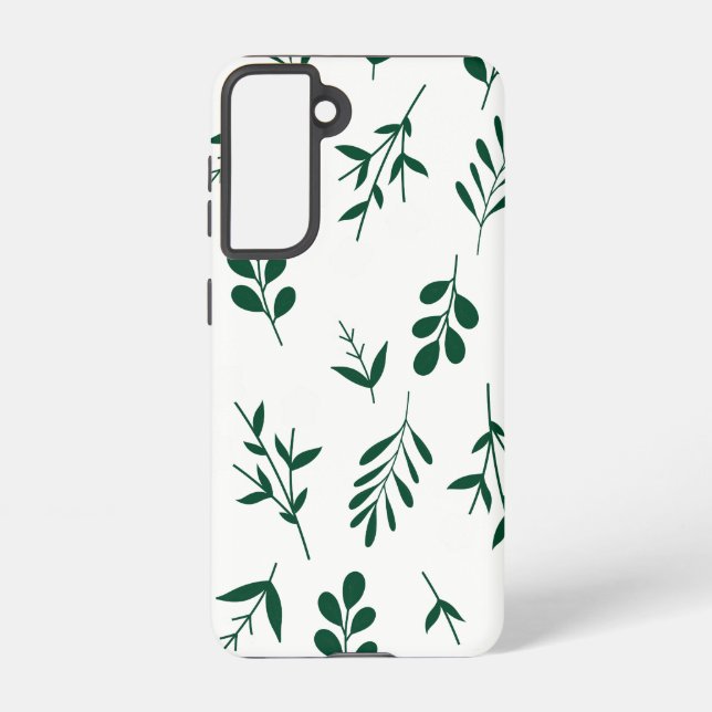 Coque Samsung Galaxy Floral rustique (Verso)