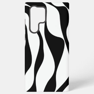 Coque Samsung Galaxy Flux et reflux 4 - Noir et Blanc
