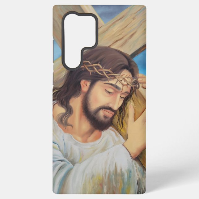 Coque Samsung Galaxy Foi chrétienne Jésus Christ (Verso)