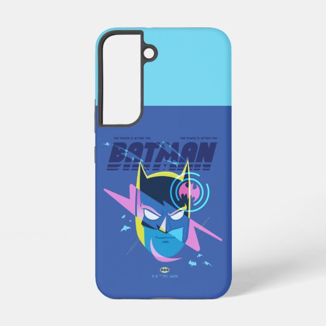 Coque Samsung Galaxy Forever Batman Light Up Head Graphic (Verso)