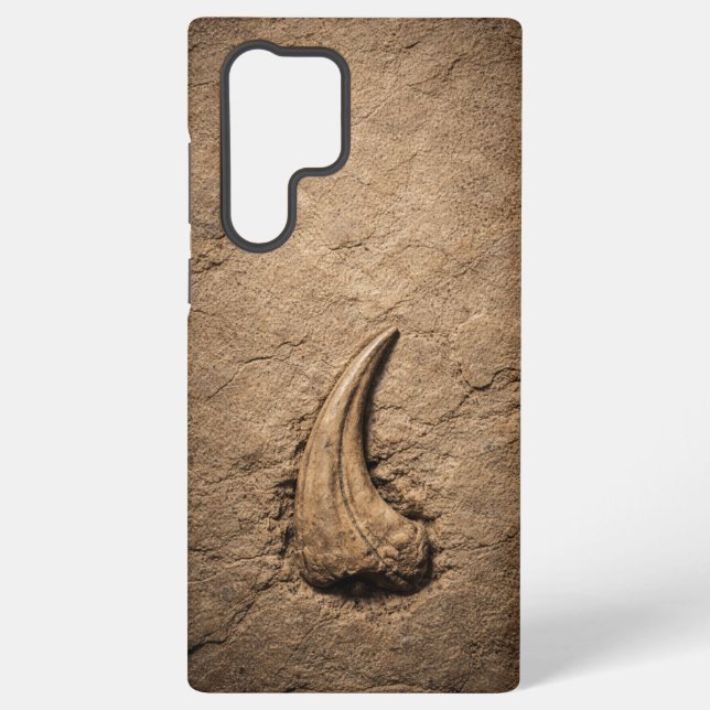 Coque Samsung Galaxy Fossile de griffe de raptor (Verso)