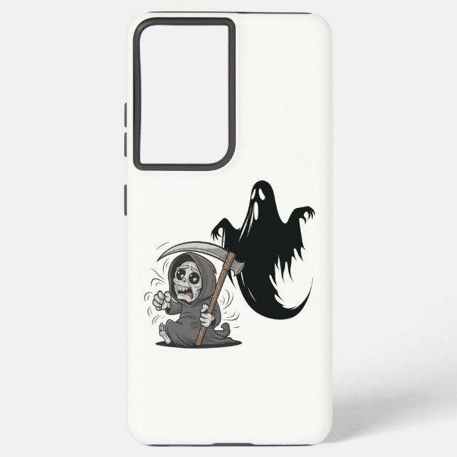 Coque Samsung Galaxy Foutaise et fantôme effrayés. (Verso)