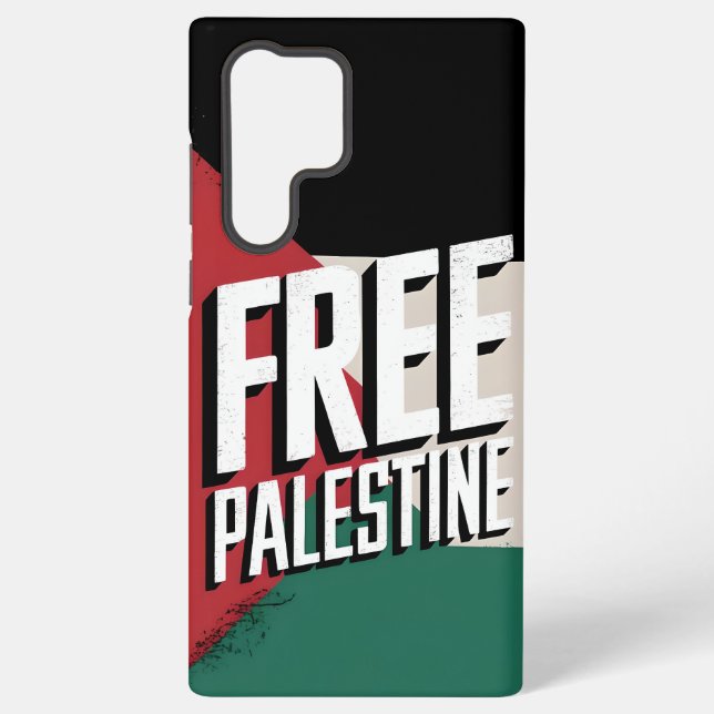 Coque Samsung Galaxy Free Palestine Samsung Galaxy S22 Ultra Coque (Verso)