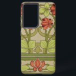 Coque Samsung Galaxy Frieze Bordure Art Nouveau Floral<br><div class="desc">Art Nouveau Beaux Art Fond d'écran Motif - C'est la Frieze et frontière 1907-08 motif de papier peint par S.A. Maxwell & Co. Un beau jardin fleuri Art nouveau.</div>