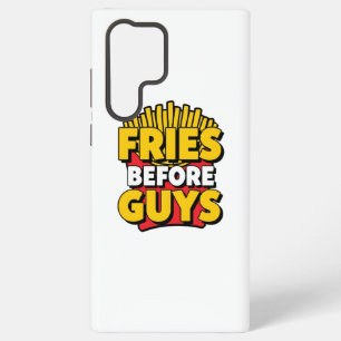 Coque Samsung Galaxy Frites humoristiques françaises pour les gourmets