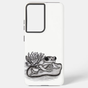 Coque Samsung Galaxy Froggy avec Lotus Flower