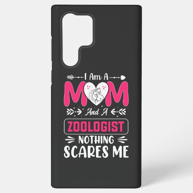 Coque Samsung Galaxy Funny Zoologiste maman, Zoologiste maman (Verso)