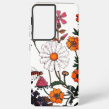 galaxies samsung21 design de fleur ultra-coque