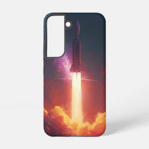 Coque Samsung Galaxy Galaxy Rocket Coque - Gras Design Cosmique