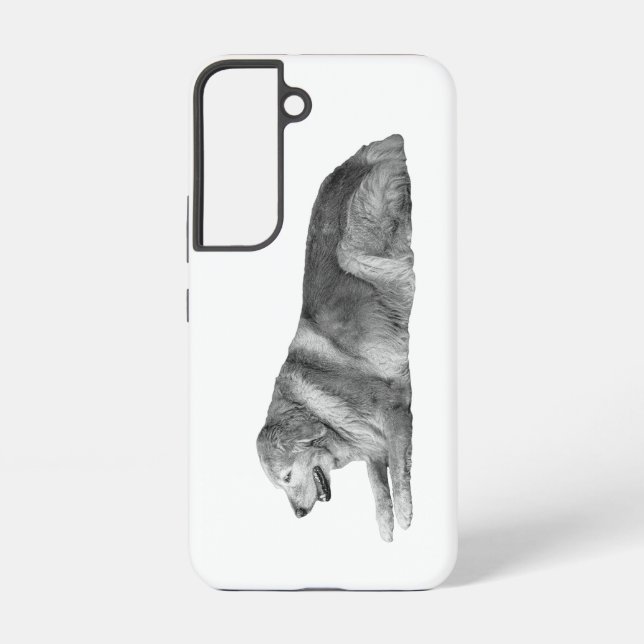 Coque Samsung Galaxy Garde douce, technologie calme (Verso)