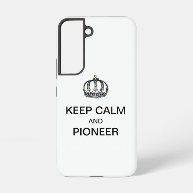 COQUE SAMSUNG GALAXY GARDEZ CALME ET PIONNIER  (Verso)