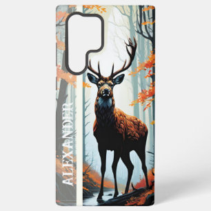 Coque Samsung Galaxy Gardien d'automne de la forêt