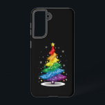 Coque Samsung Galaxy Gay LGBT Pride Arbre de Noël Arc-en-ciel Joyeux No<br><div class="desc">Gay LGBT Pride Arbre de Noël Arc-en-ciel Joyeux Noël</div>
