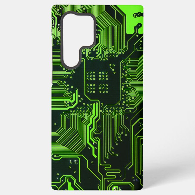 Coque Samsung Galaxy Geek de la carte de circuit électronique Nerd PCB  (Verso)