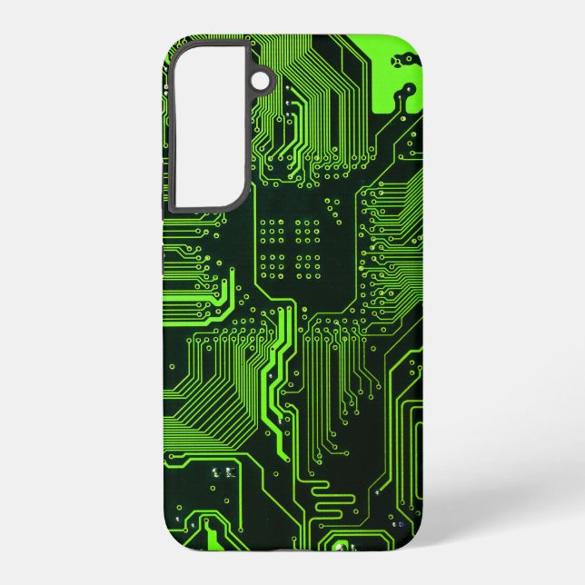 Coque Samsung Galaxy Geek de la carte de circuit électronique Nerd PCB  (Verso)