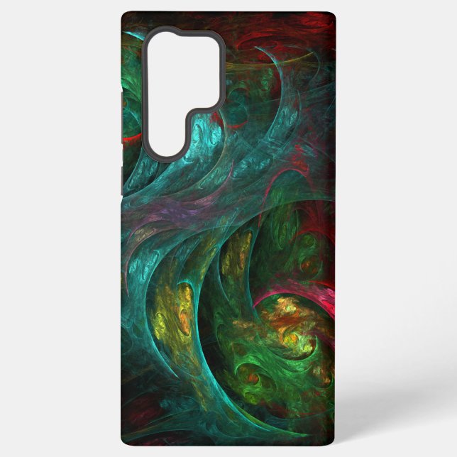 Coque Samsung Galaxy Genesis Nova Abstract Art (Verso)