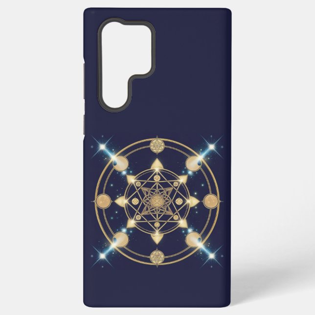 Coque Samsung Galaxy Géométrie étoilée – Le Code de l'Infini (Verso)