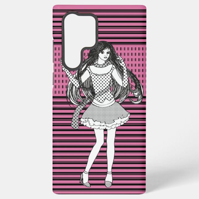 Coque Samsung Galaxy girlfriend (Verso)