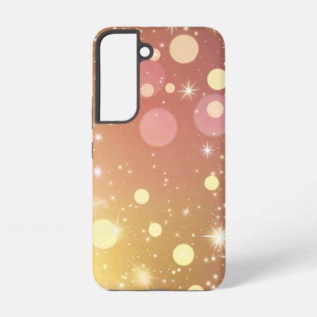Coque Samsung Galaxy Glitter Starlight Bokeh (Verso)
