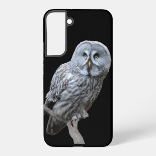 Coque Samsung Galaxy Grande Chouette grise