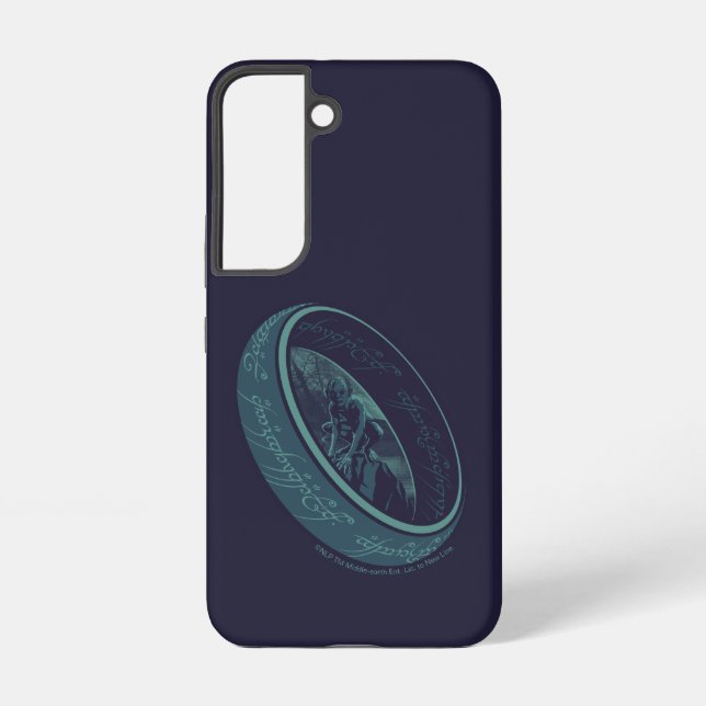 Coque Samsung Galaxy Graphique de l'ANNEAU UNIQUE™ GOLLUM™ (Verso)