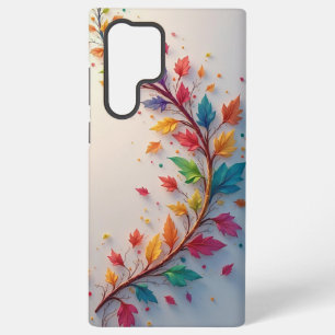 Coque Samsung Galaxy Graphisme botanique à l'aquarelle moderne de branc