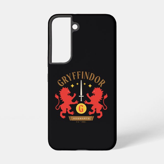 Coque Samsung Galaxy GRAYFFINDOR™ Maison double Lion épée graphique (Verso)