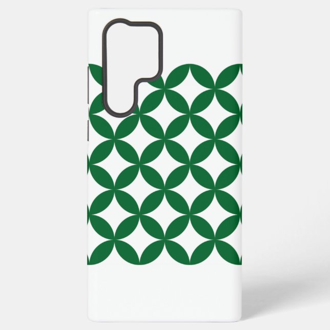 Coque Samsung Galaxy Green Shippo Galaxy S22 Coque (Verso)