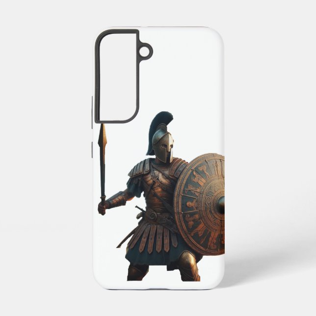 Coque Samsung Galaxy Guerrier grec (Verso)