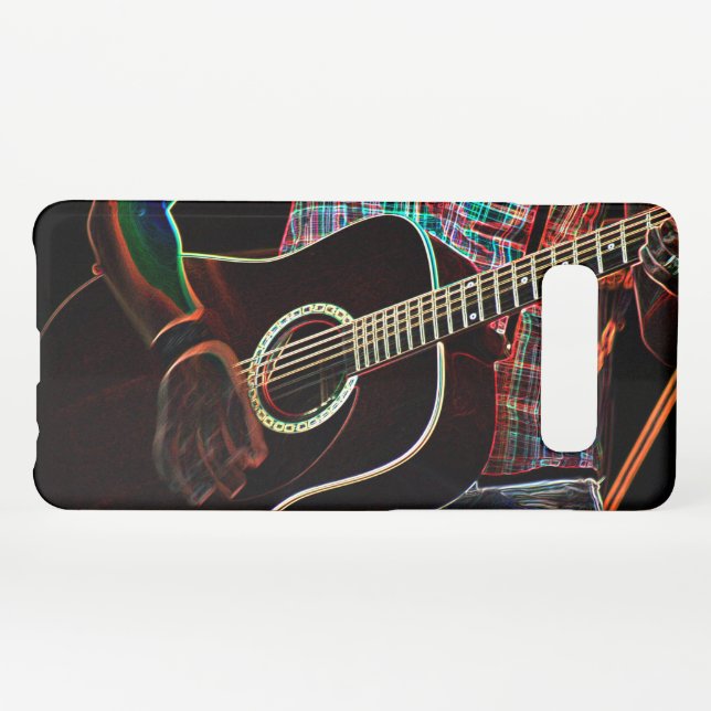 Coque Samsung Galaxy Guitare 1 sgcna (Dos Horizontal)