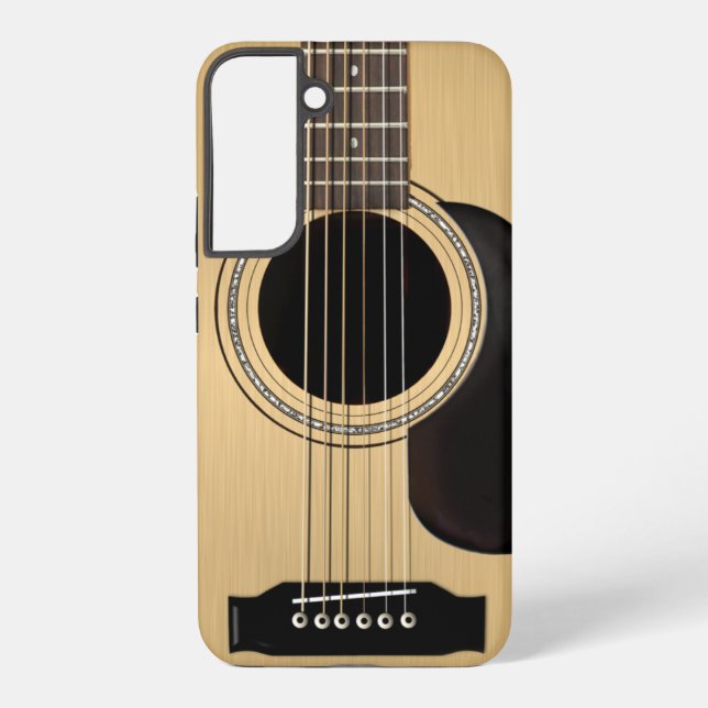 Coque Samsung Galaxy Guitare acoustique (Verso)