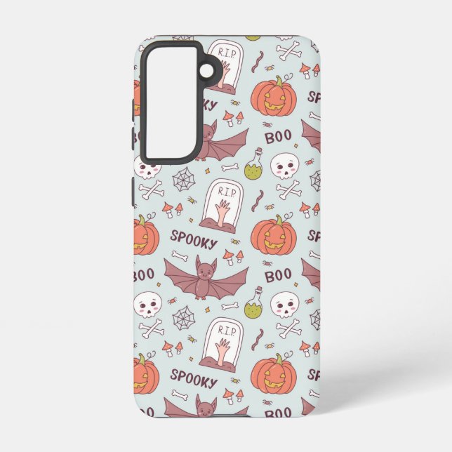 Coque Samsung Galaxy Halloween (Verso)