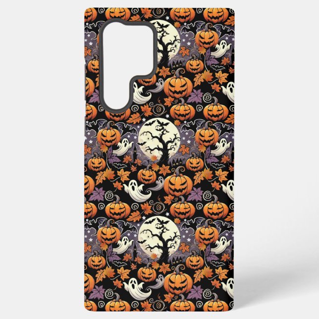 Coque Samsung Galaxy Halloween/Automne (Verso)