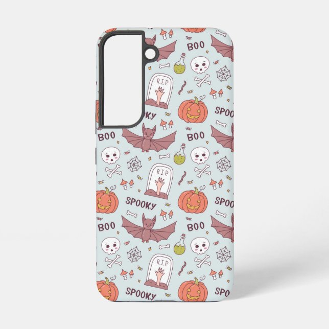 Coque Samsung Galaxy Halloween effrayant (Verso)