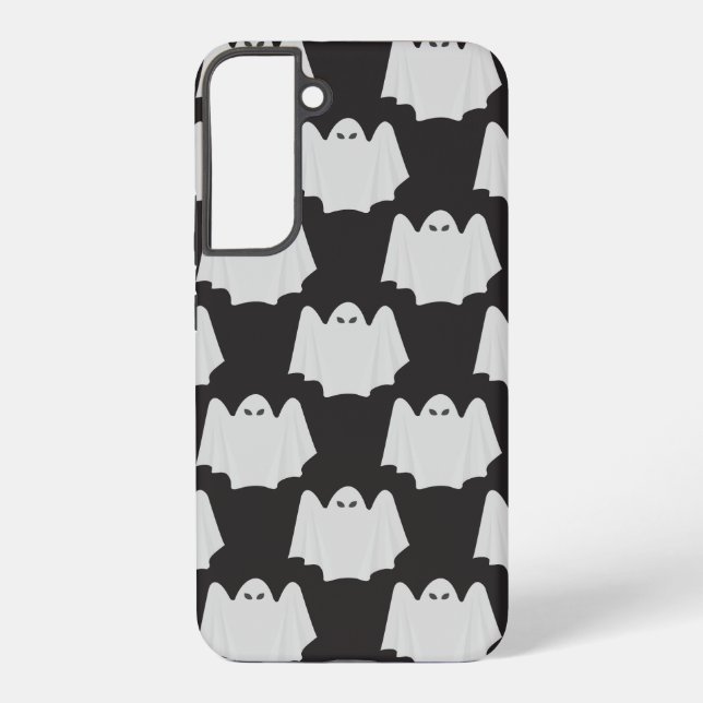 Coque Samsung Galaxy Halloween, Fantôme Effrayant, Farce ou Friandise,  (Verso)